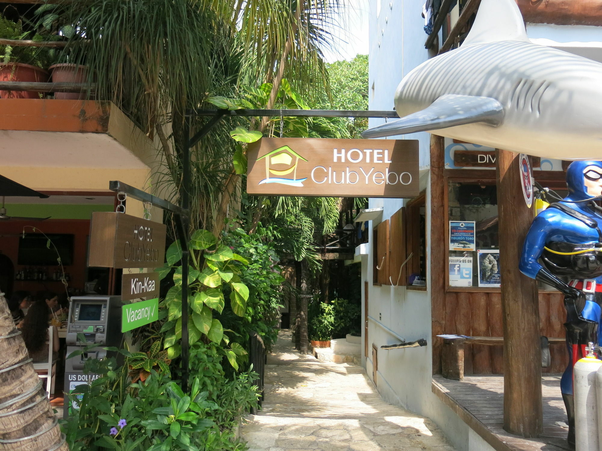 פלאייה דל כרמן Hotel Club Yebo מראה חיצוני תמונה